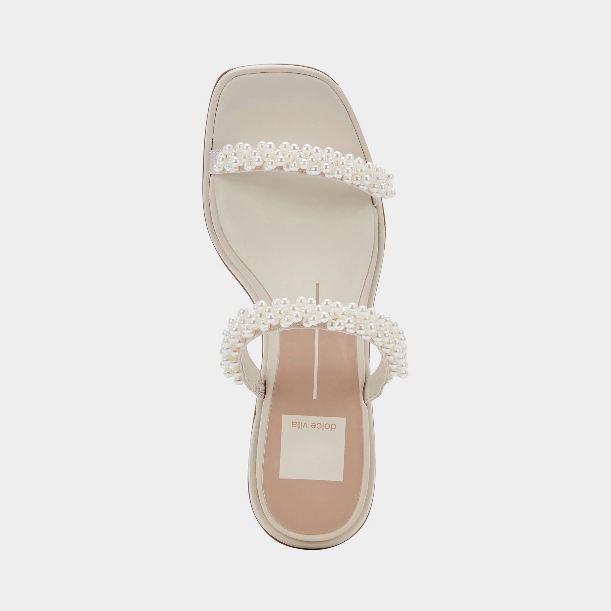 RIVER PEARL HEELS VANILLA PEARLS - re:vita
