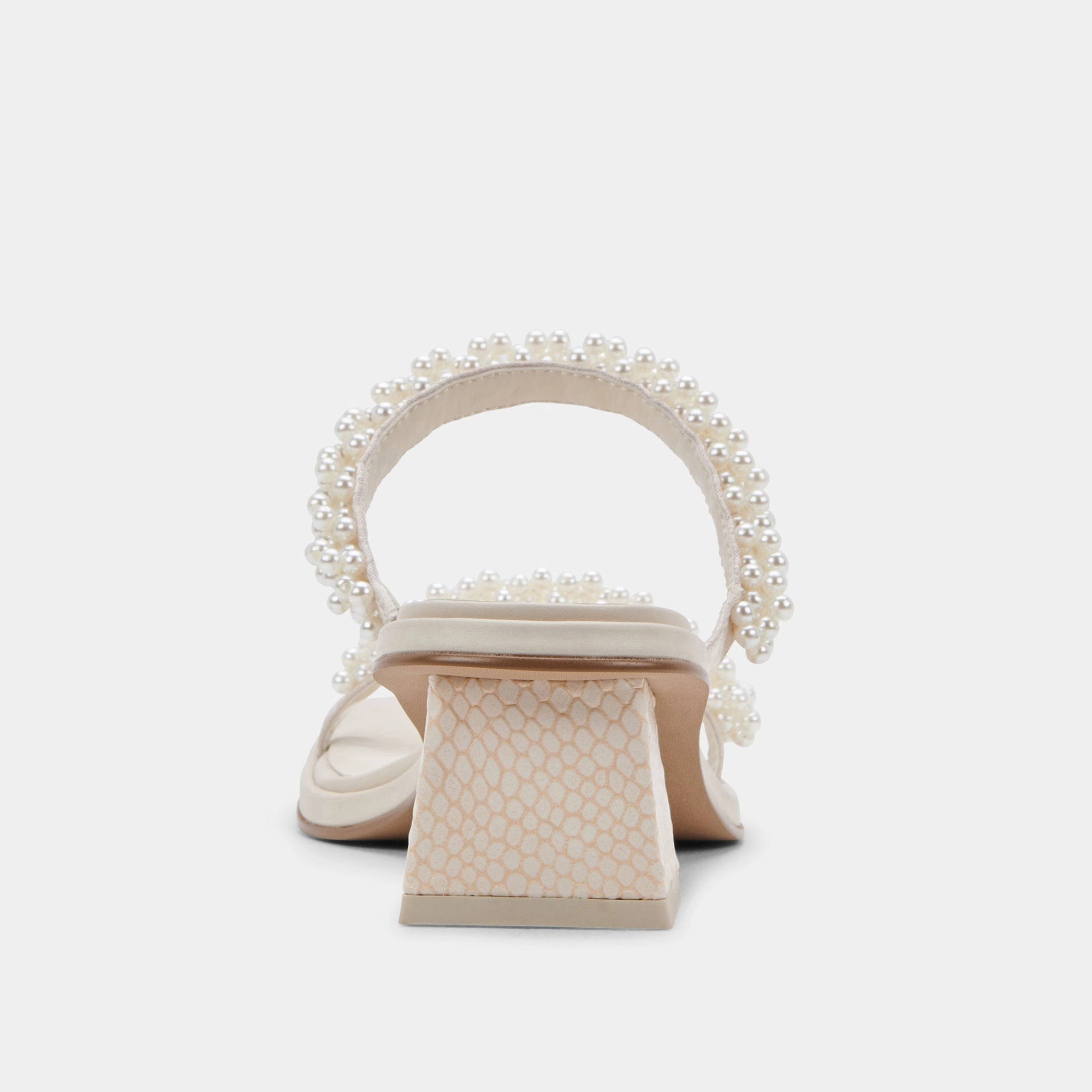 RIVER PEARL HEELS VANILLA PEARLS - re:vita