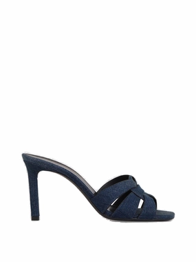Saint Laurent Tribute Square Toe Mules