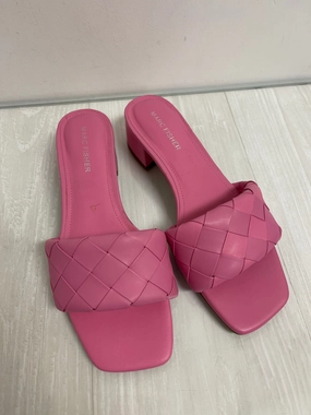Sandals Heels Block By Marc Fisher In Pink, Size: 7