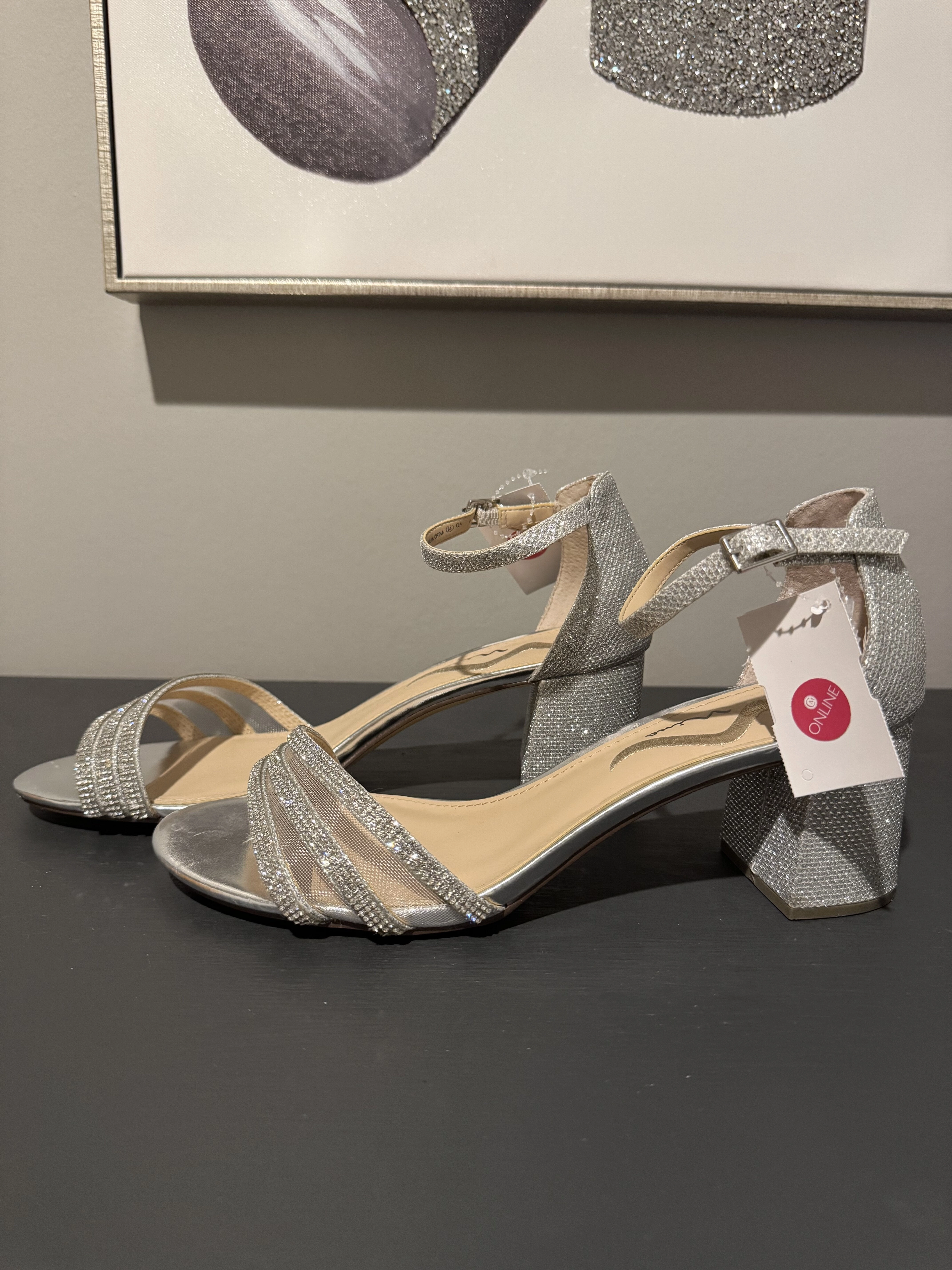 Sandals Heels Block By Nina  Size: 9.5