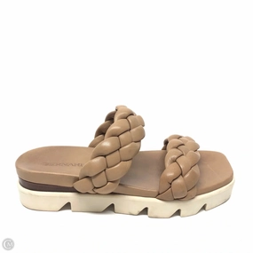 Sandals Heels Platform By Bernardo In Beige, Size: 7