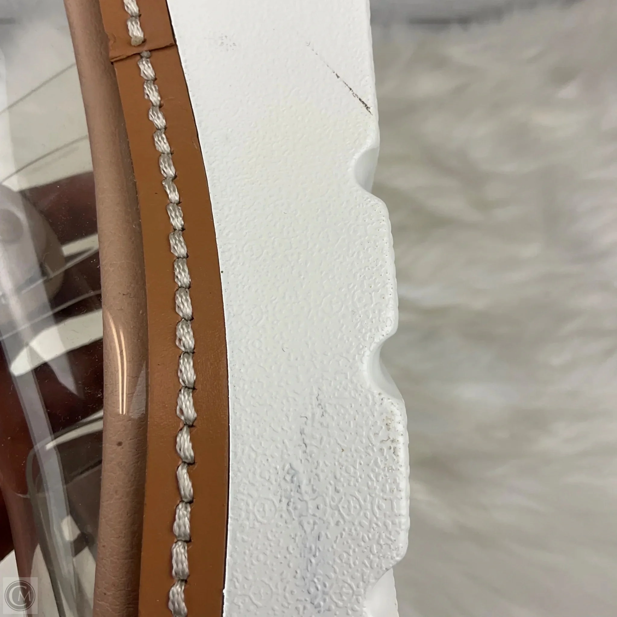 Sandals Heels Platform By Chinese Laundry In White, Size: 5.5