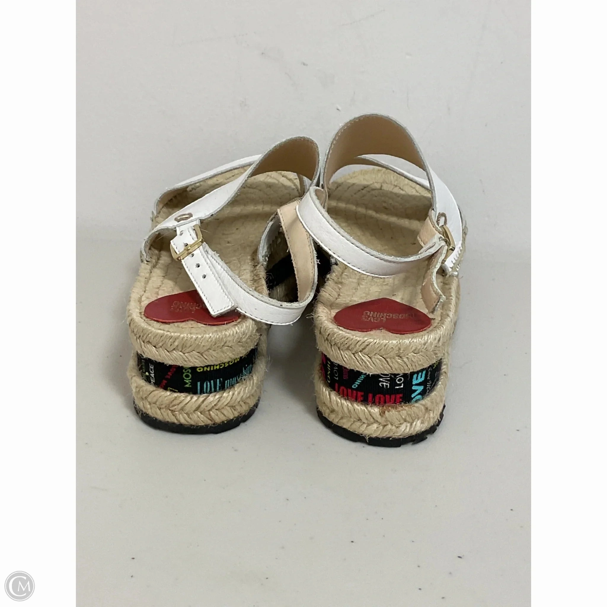 Sandals Heels Platform By Cma In White, Size: 6