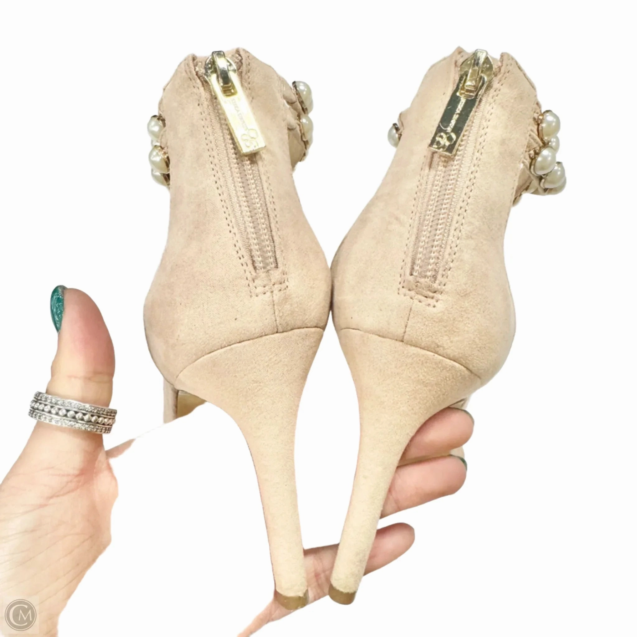 Sandals Heels Stiletto By Jessica Simpson In Pink, Size: 6