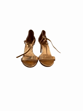 Sandals Heels Stiletto By Michael By Michael Kors In Rose Gold, Size: 10