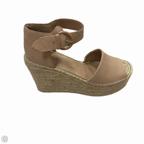 Sandals Heels Wedge By Marc Fisher In Pink, Size: 8.5