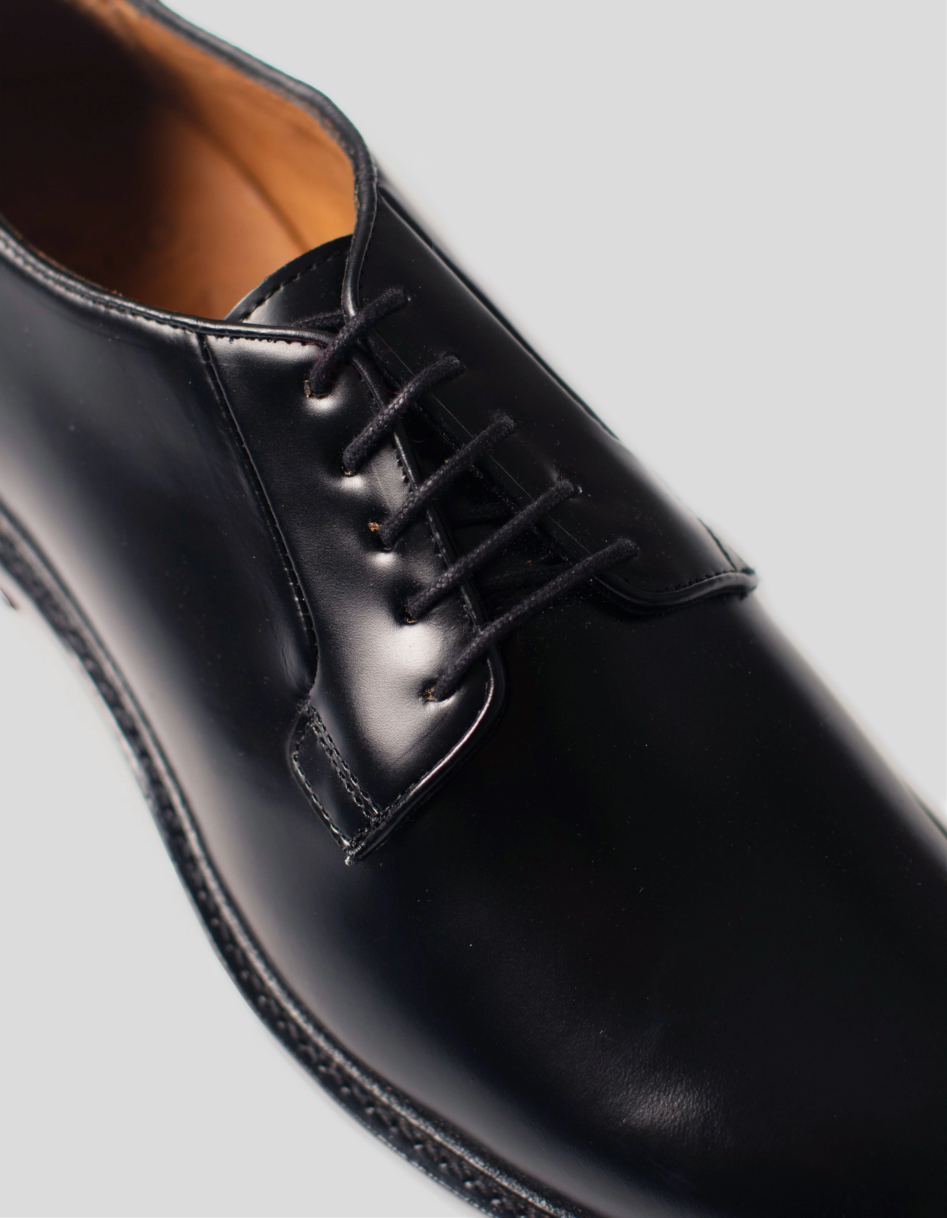 SEBAGO BLACK BLUCHER