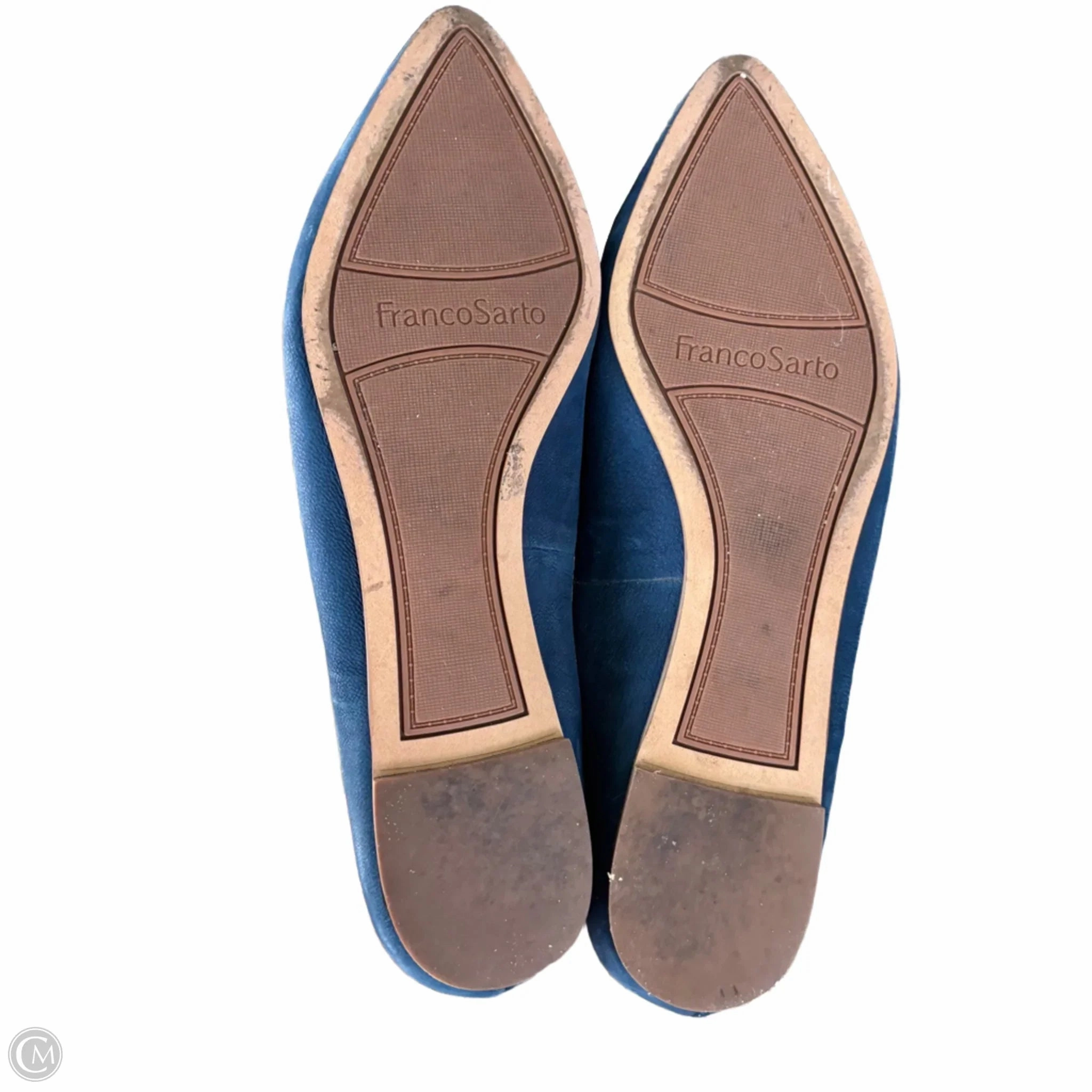 Shoes Flats By Franco Sarto In Navy, Size: 8.5