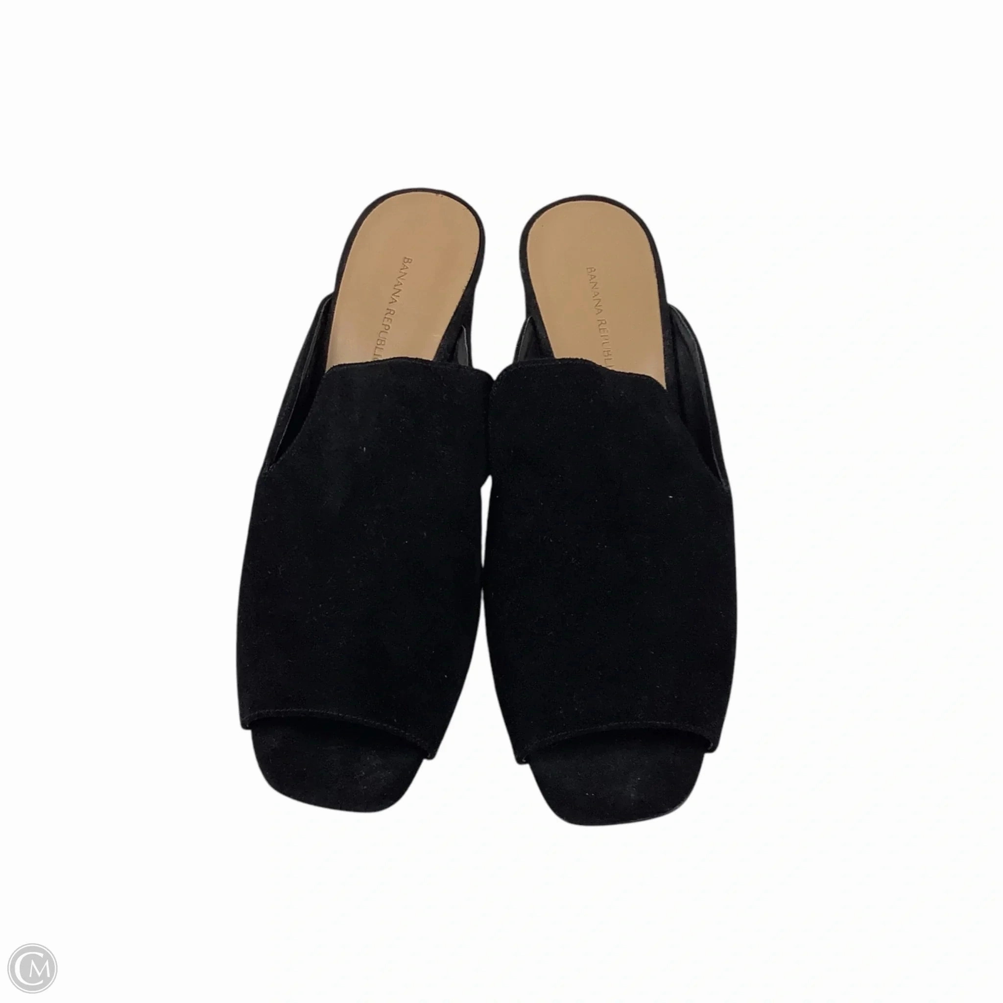 Shoes Heels Block By Banana Republic In Black, Size: 9.5