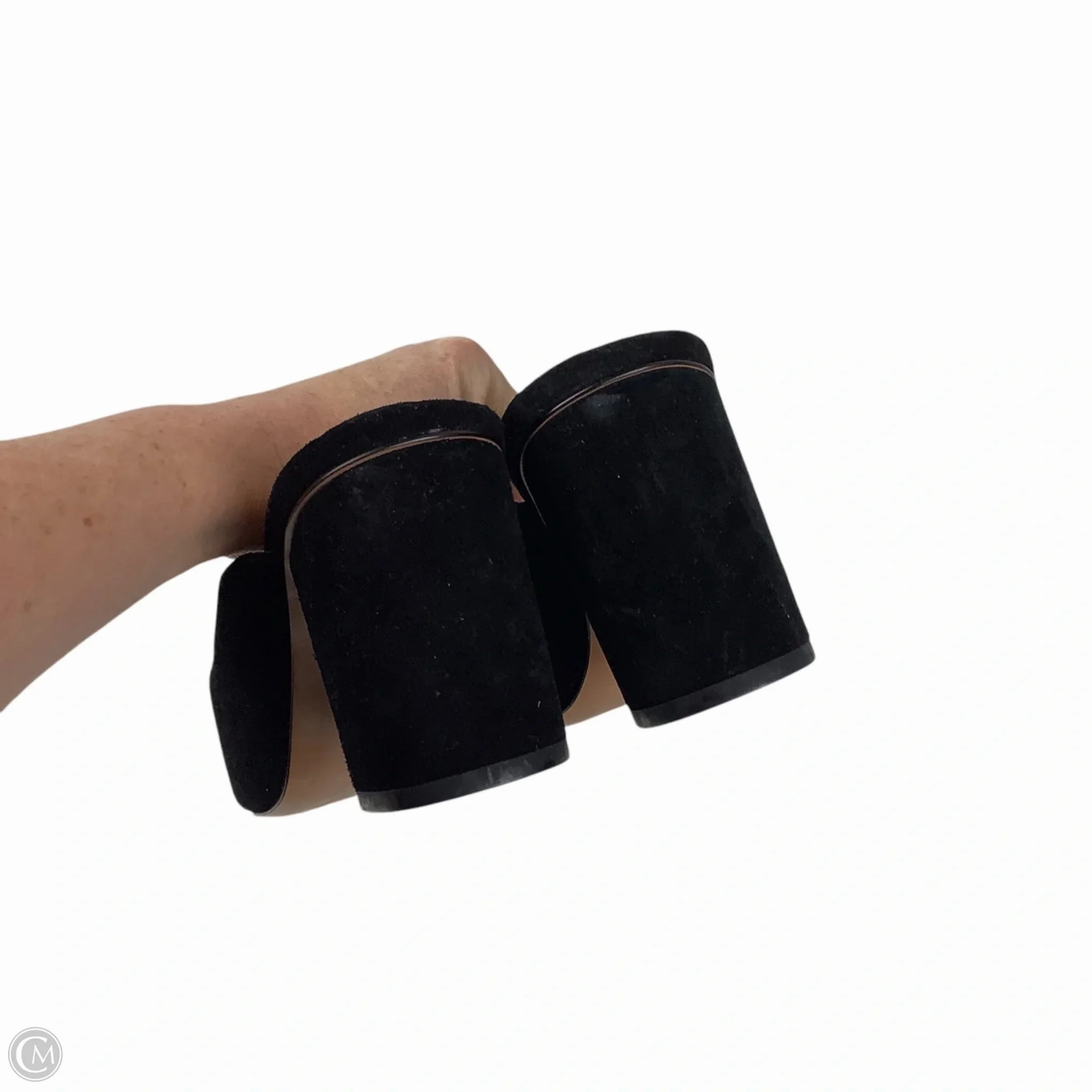 Shoes Heels Block By Banana Republic In Black, Size: 9.5