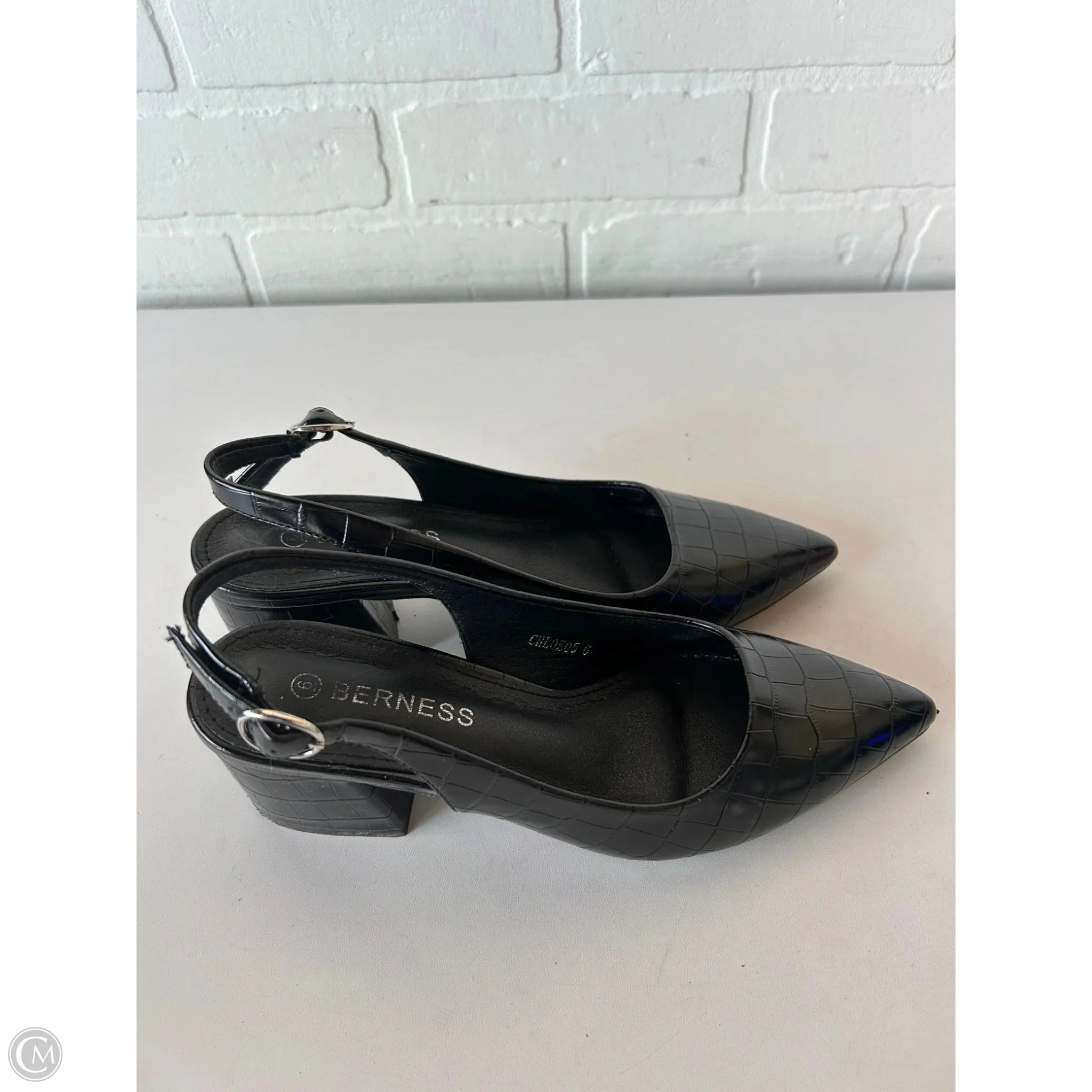 Shoes Heels Block By Clothes Mentor In Black, Size: 6