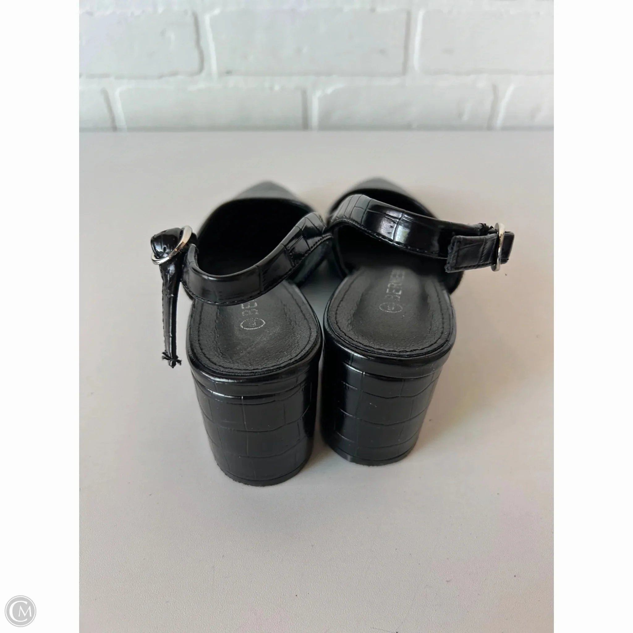 Shoes Heels Block By Clothes Mentor In Black, Size: 6