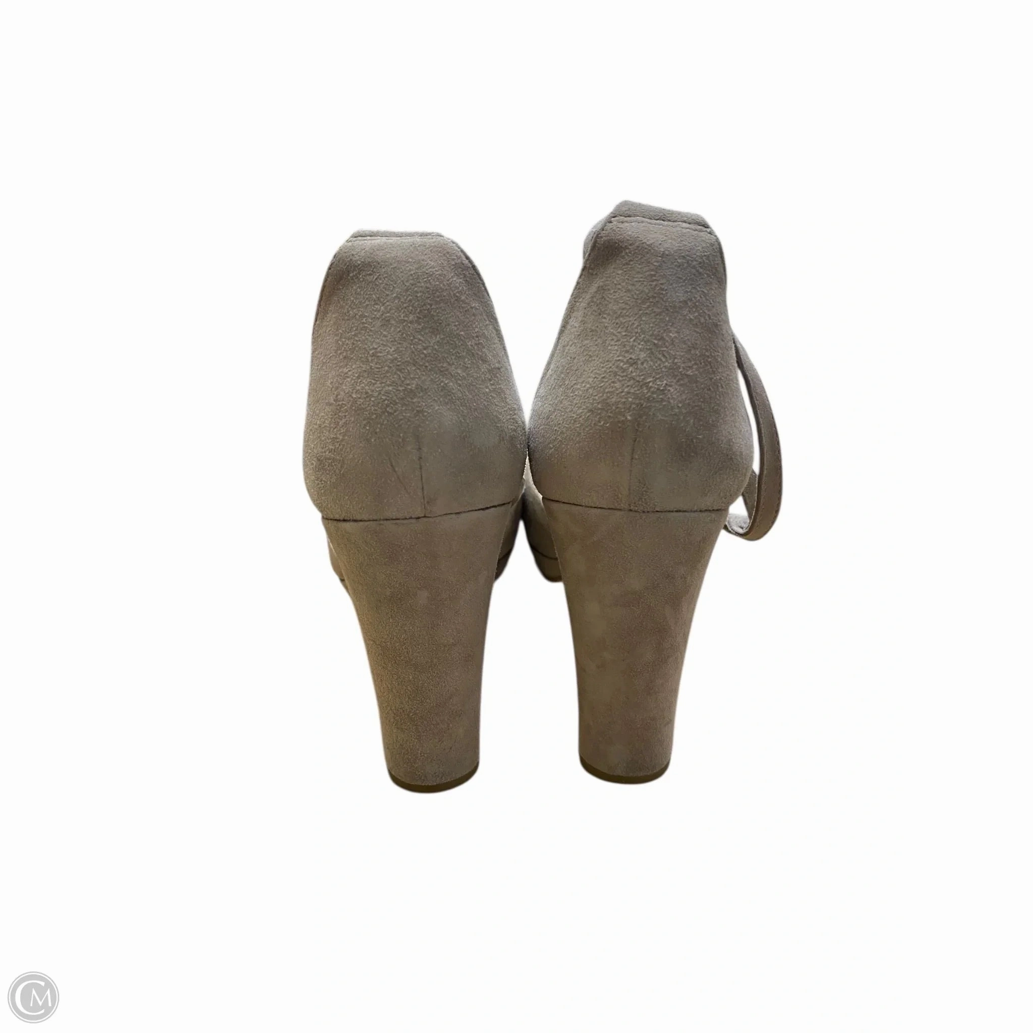 Shoes Heels Block By Clothes Mentor In Brown, Size: 9