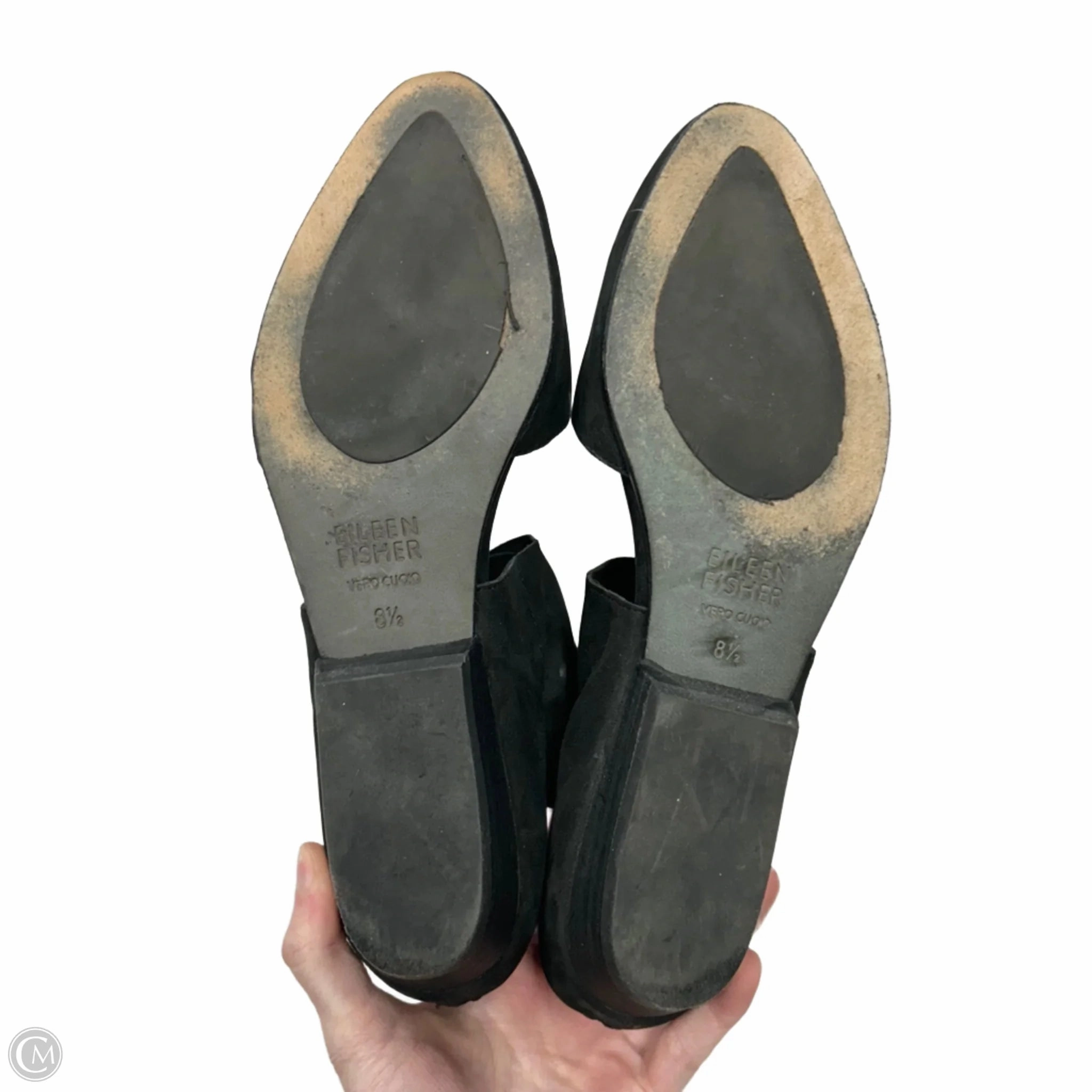 Shoes Heels Block By Eileen Fisher In Black, Size: 8.5