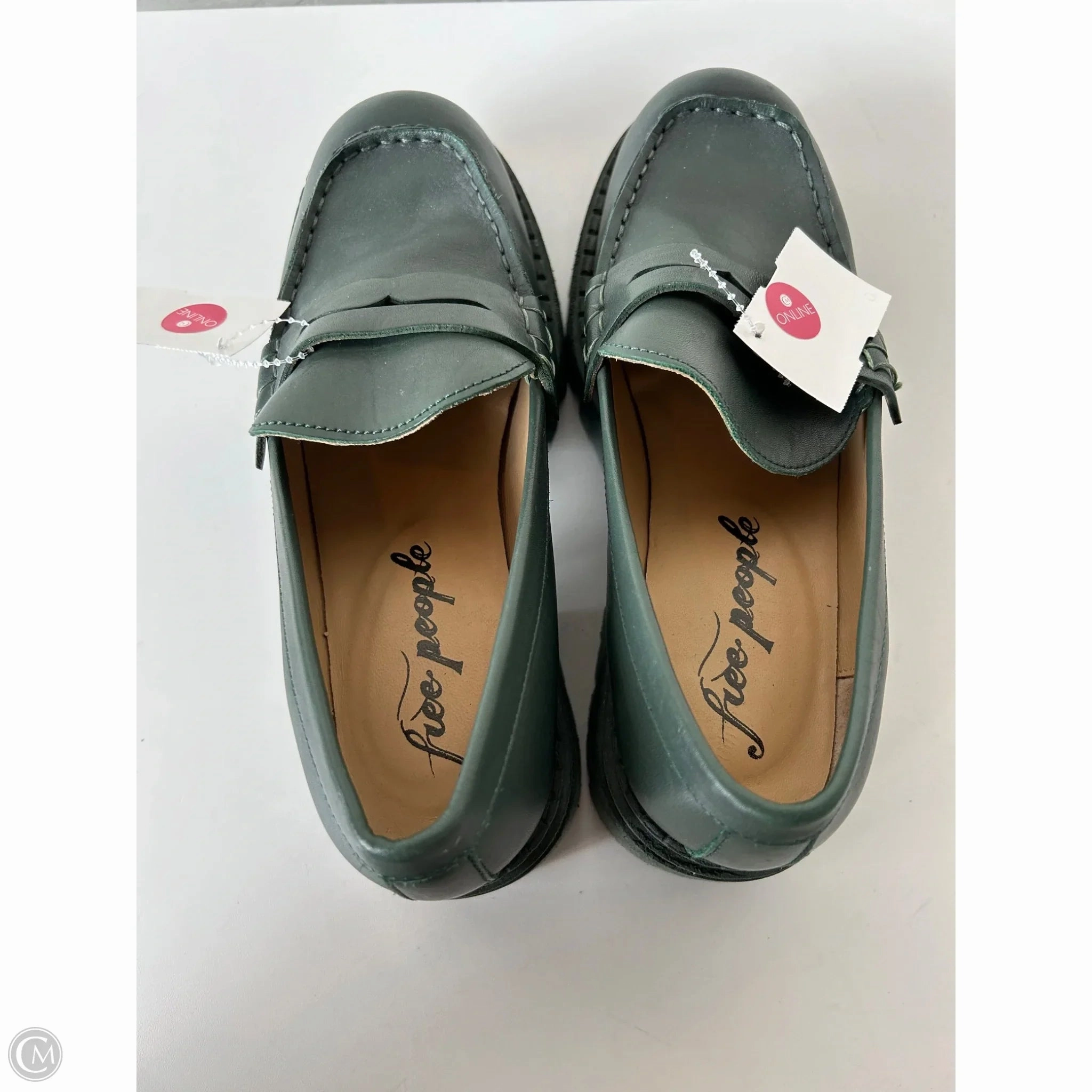 Shoes Heels Block By Free People In Green, Size: 7.5