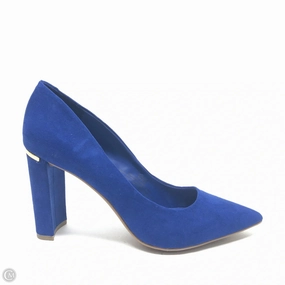Shoes Heels Block By Marc New York In Blue, Size: 8.5