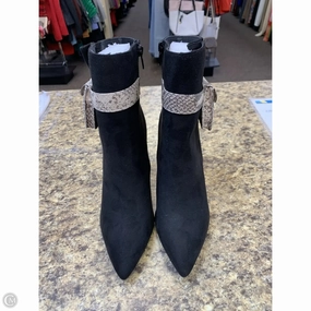 Shoes Heels Block By Qupid In Black, Size: 8.5