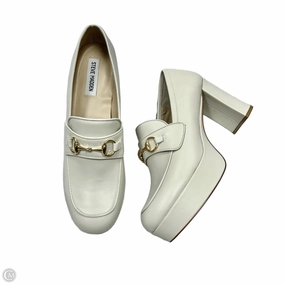 Shoes Heels Block By Steve Madden In Ivory, Size: 11