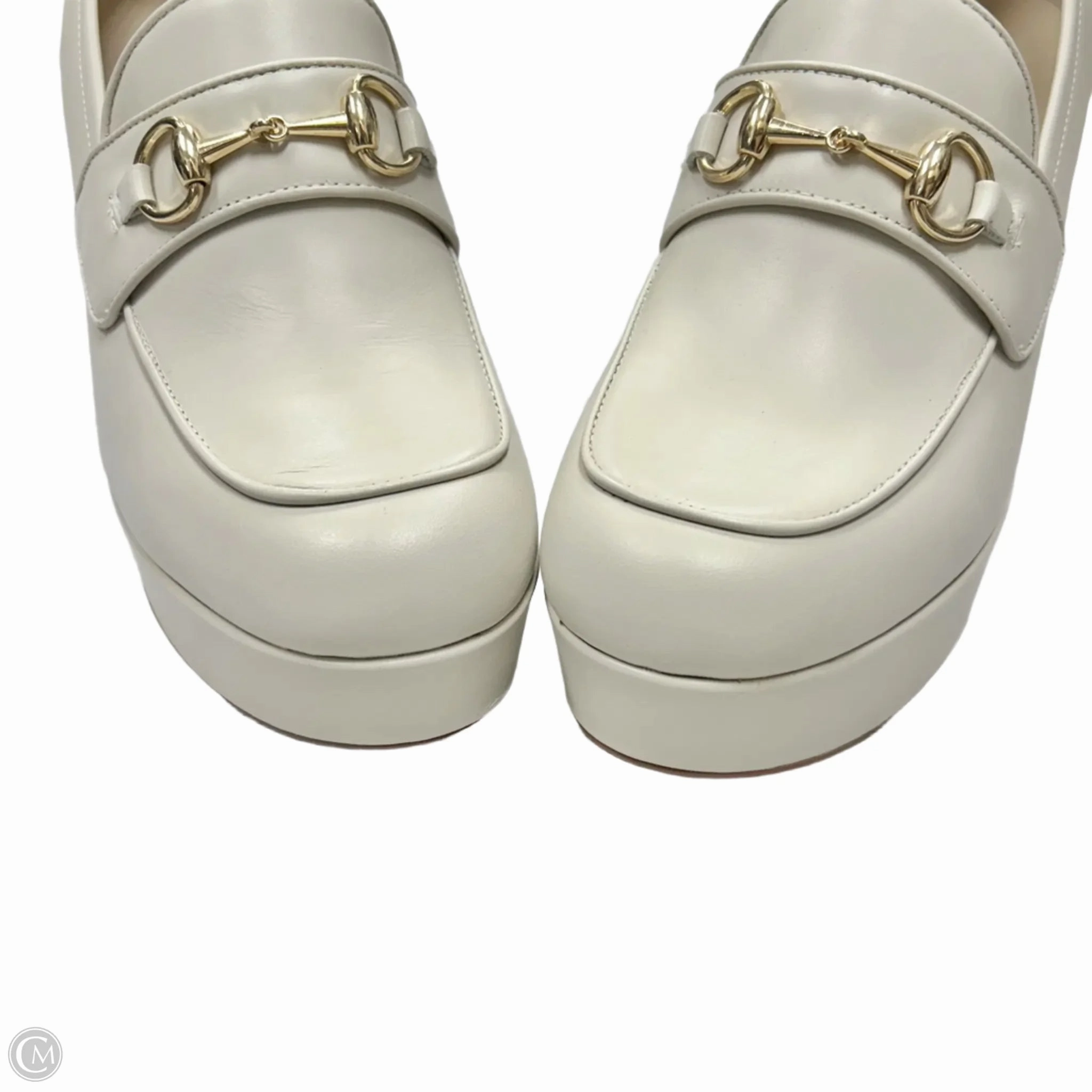 Shoes Heels Block By Steve Madden In Ivory, Size: 11