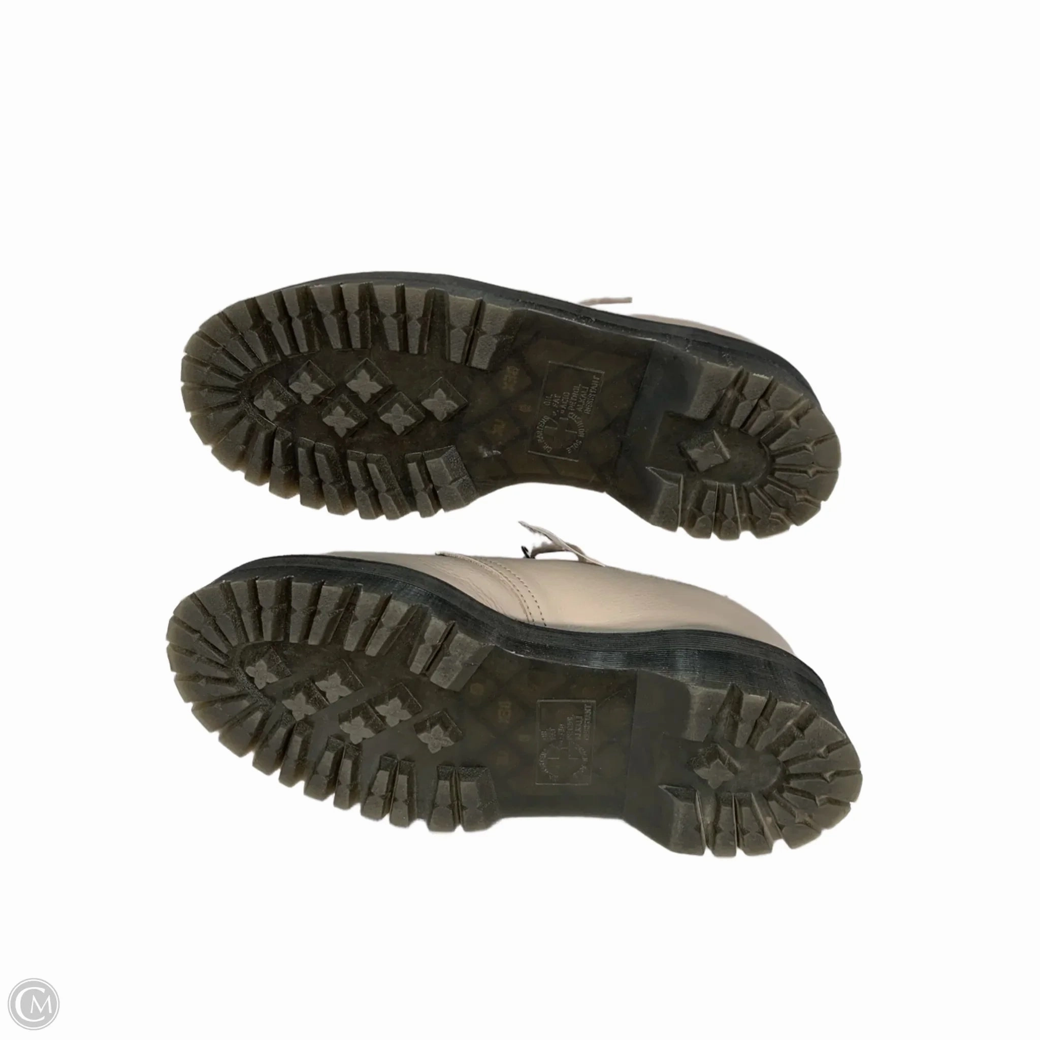 Shoes Heels Platform By Dr Martens In Tan, Size: 11