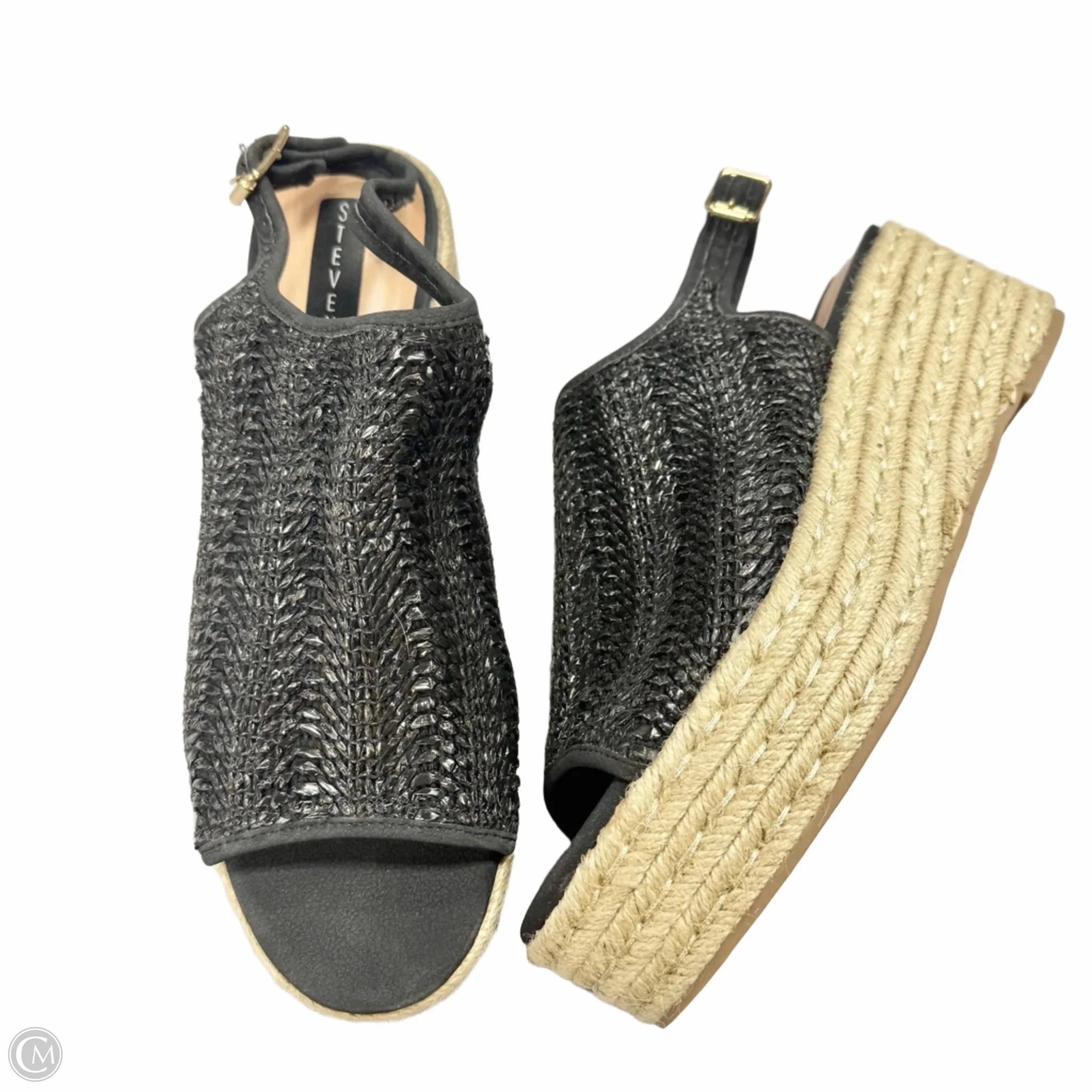 Shoes Heels Platform By Steve Madden In Black, Size: 11