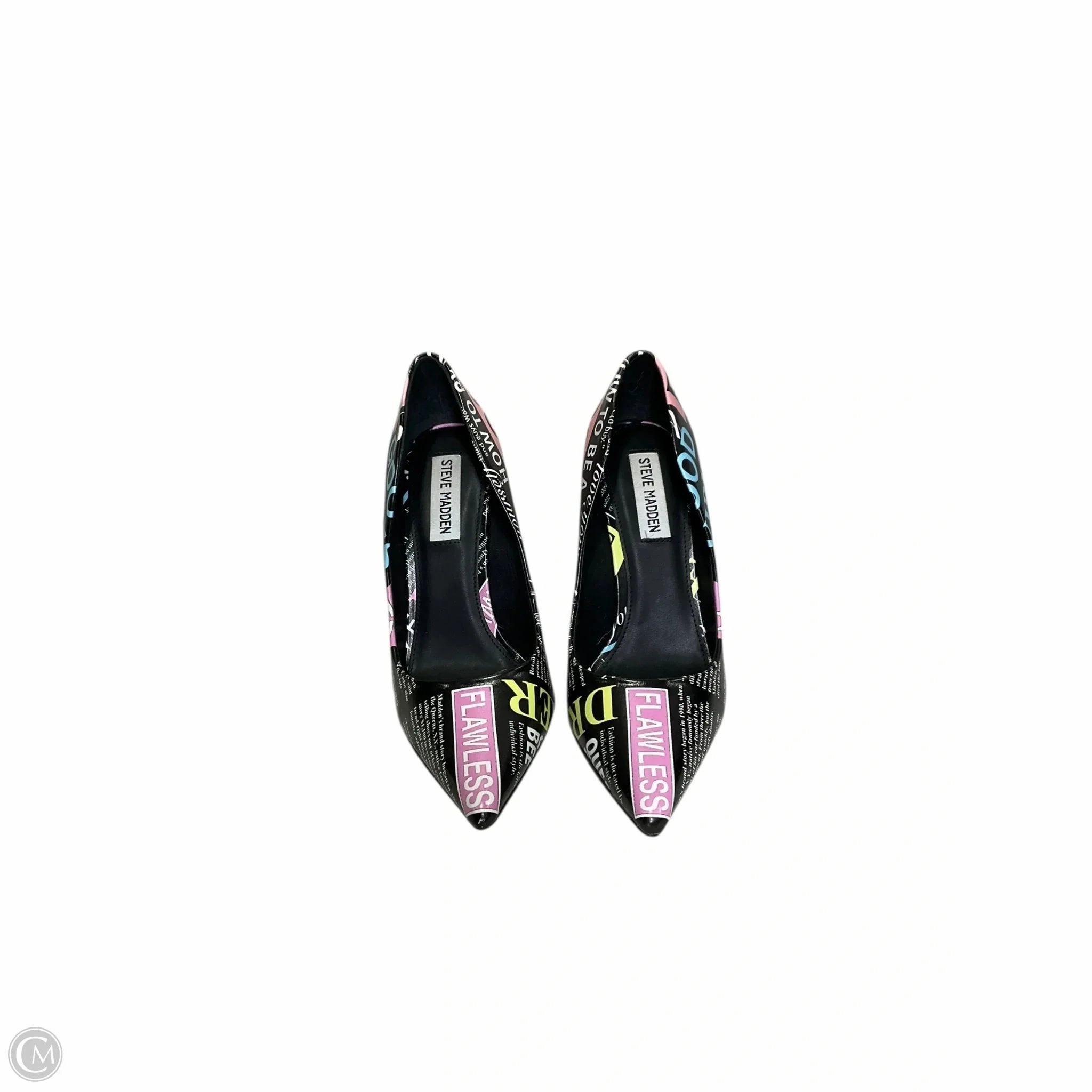 Shoes Heels Stiletto By Steve Madden In Black, Size: 7