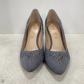 Shoes Heels Stiletto By Unisa In Grey, Size: 6.5