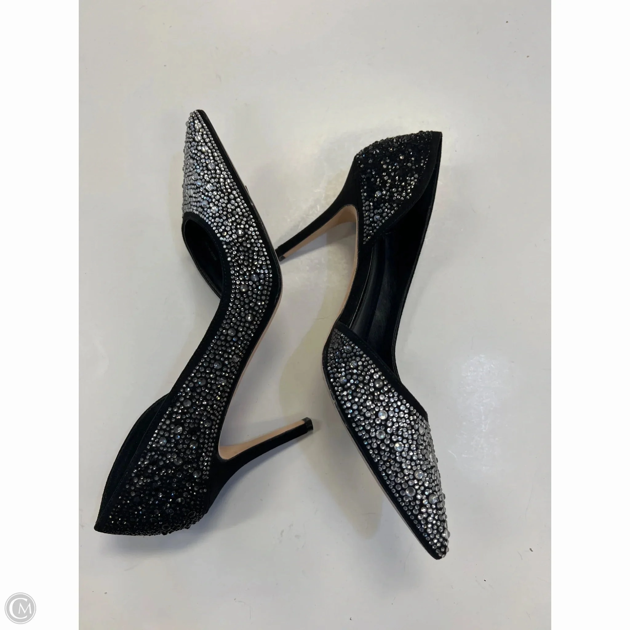 Shoes Heels Stiletto By White House Black Market In Black & Silver, Size: 7.5