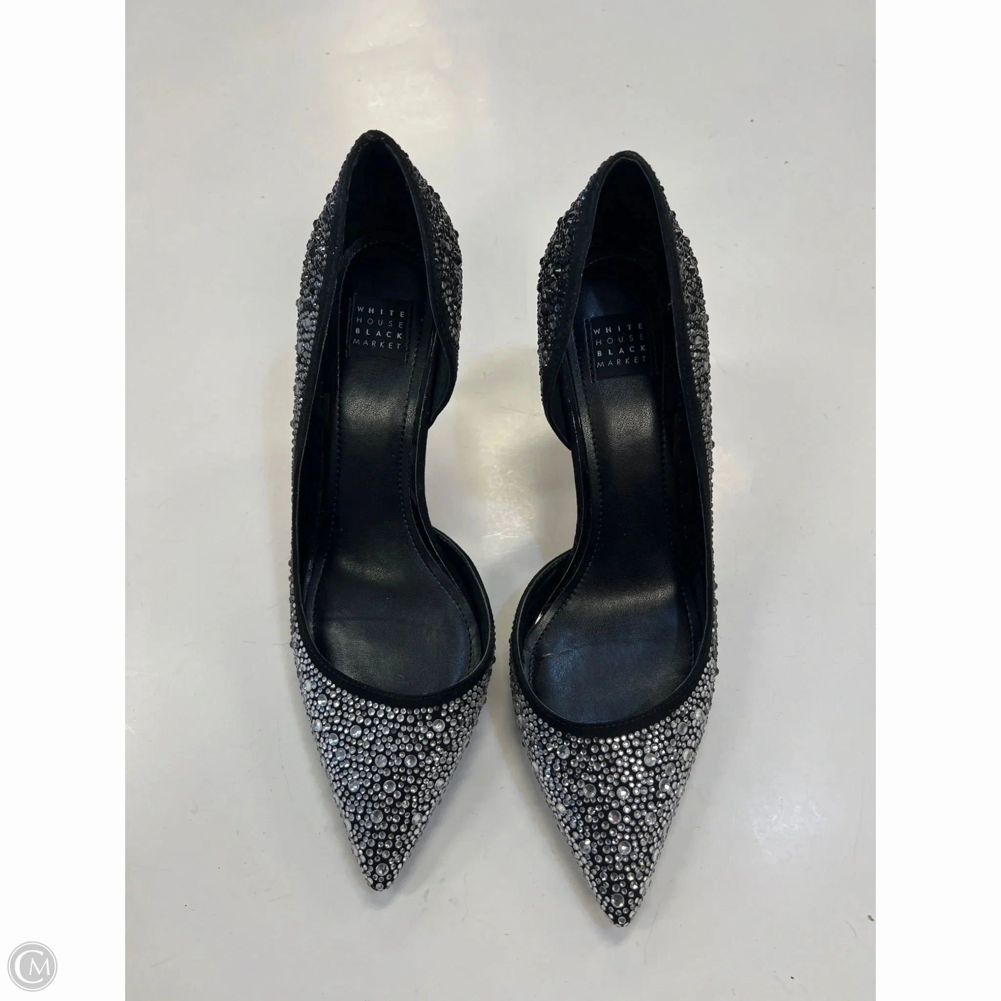 Shoes Heels Stiletto By White House Black Market In Black & Silver, Size: 7.5