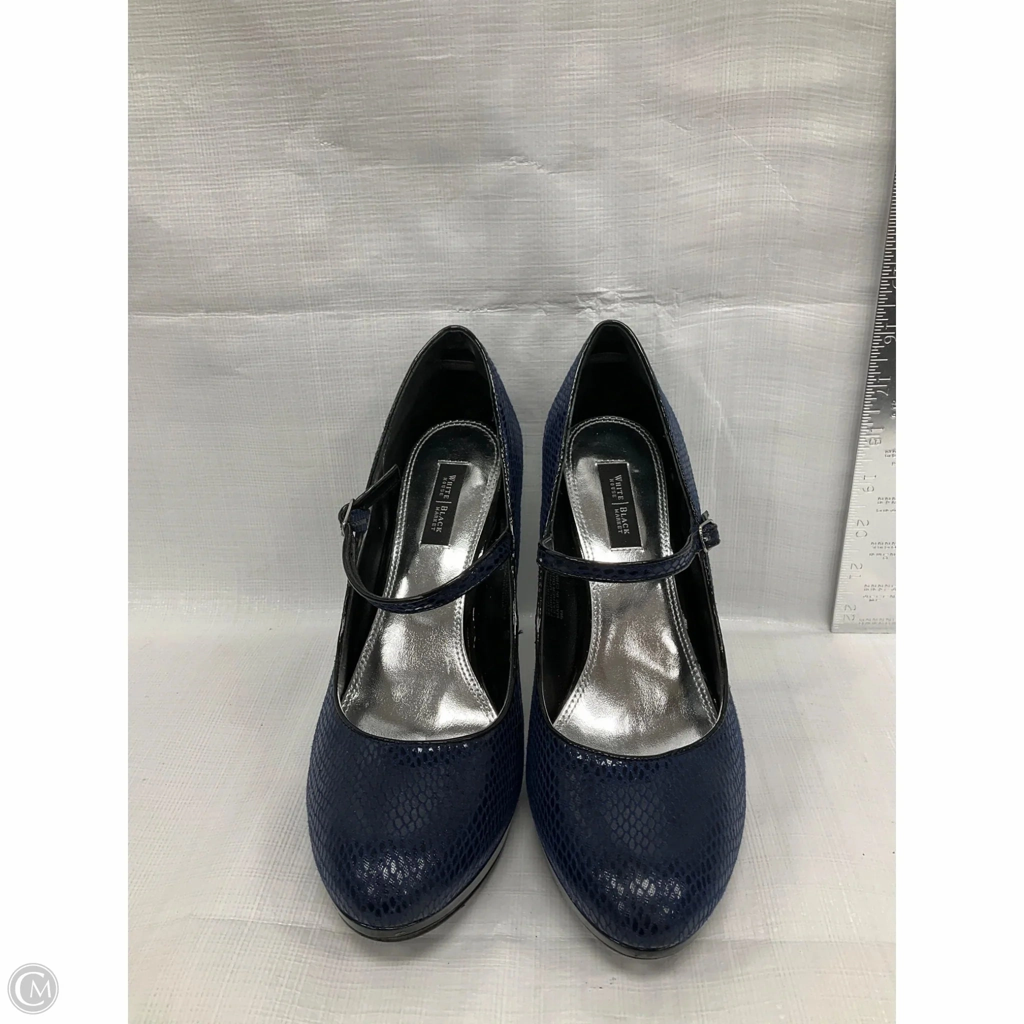 Shoes Heels Stiletto By White House Black Market In Navy, Size: 9