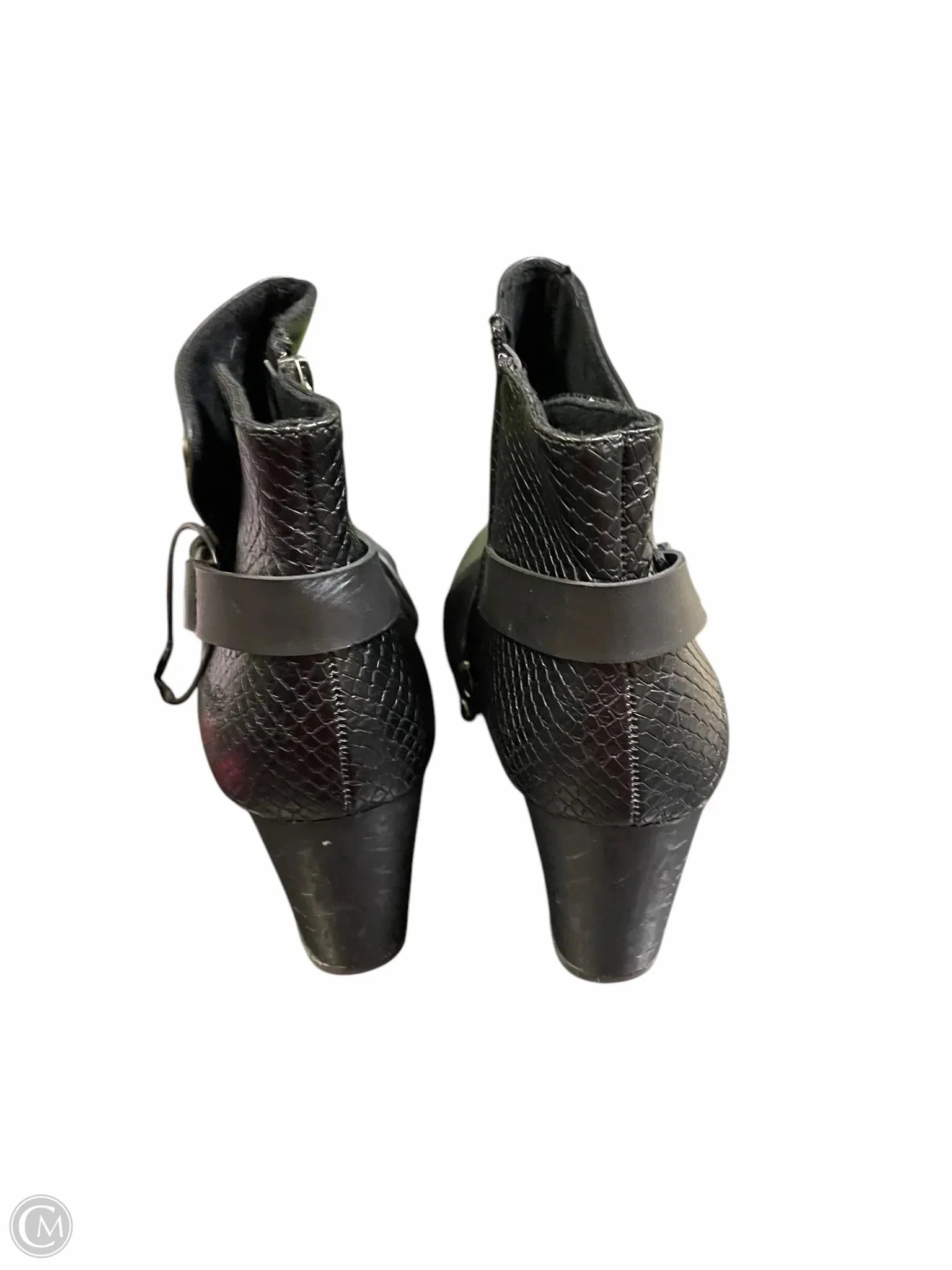 Shoes Heels Wedge By Blowfish In Black, Size: 10