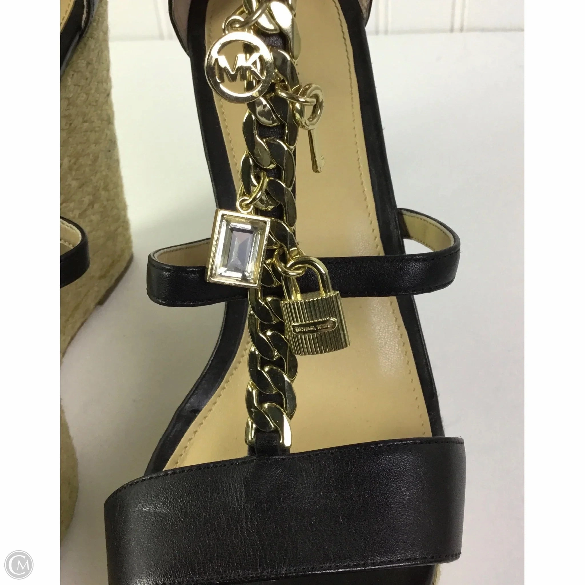 Shoes Heels Wedge By Michael By Michael Kors In Black, Size: 10
