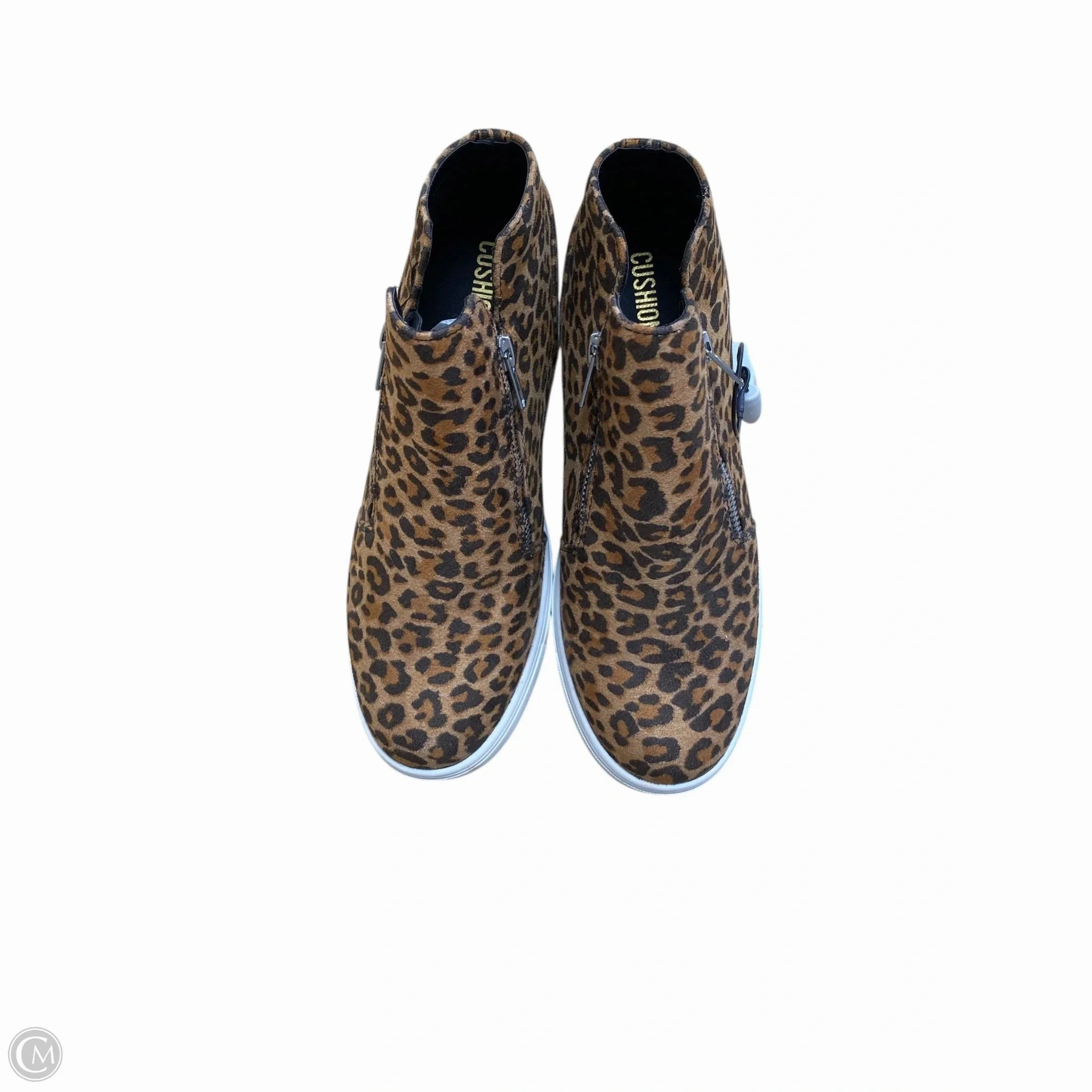 Shoes Sneakers Platform By Cushionaire In Animal Print, Size: 8