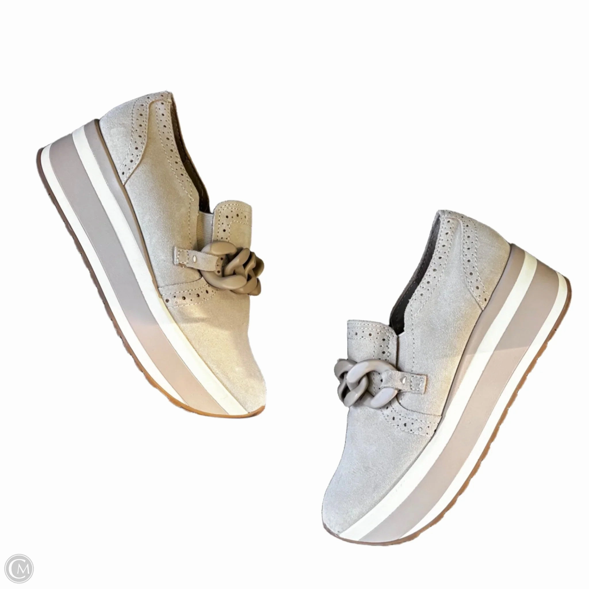 Shoes Sneakers Platform By Dolce Vita In Tan, Size: 6