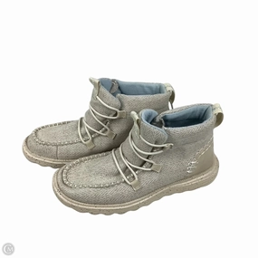 Shoes Sneakers Platform By Hey Dude In Beige, Size: 9