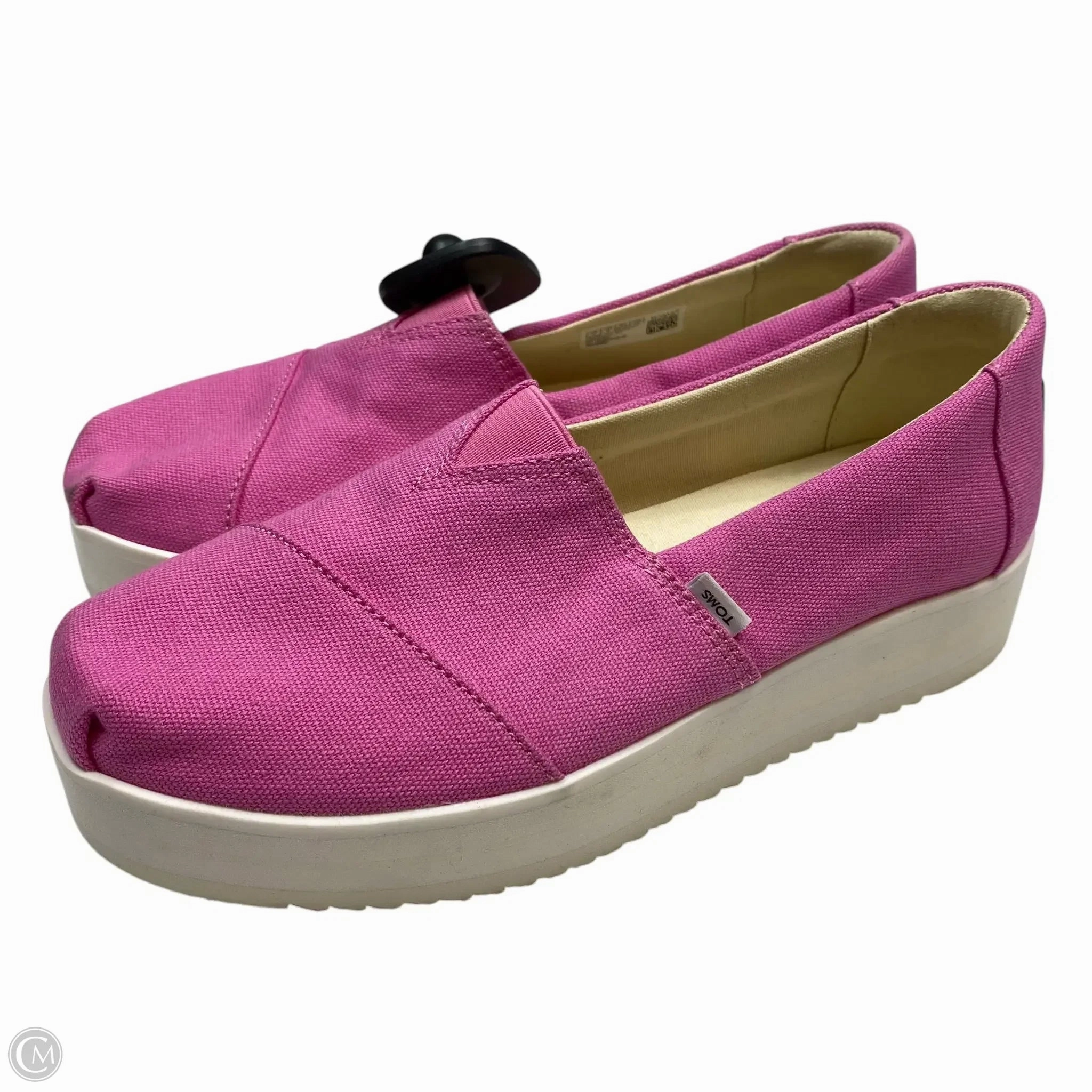 Shoes Sneakers Platform By Toms In Pink, Size: 7