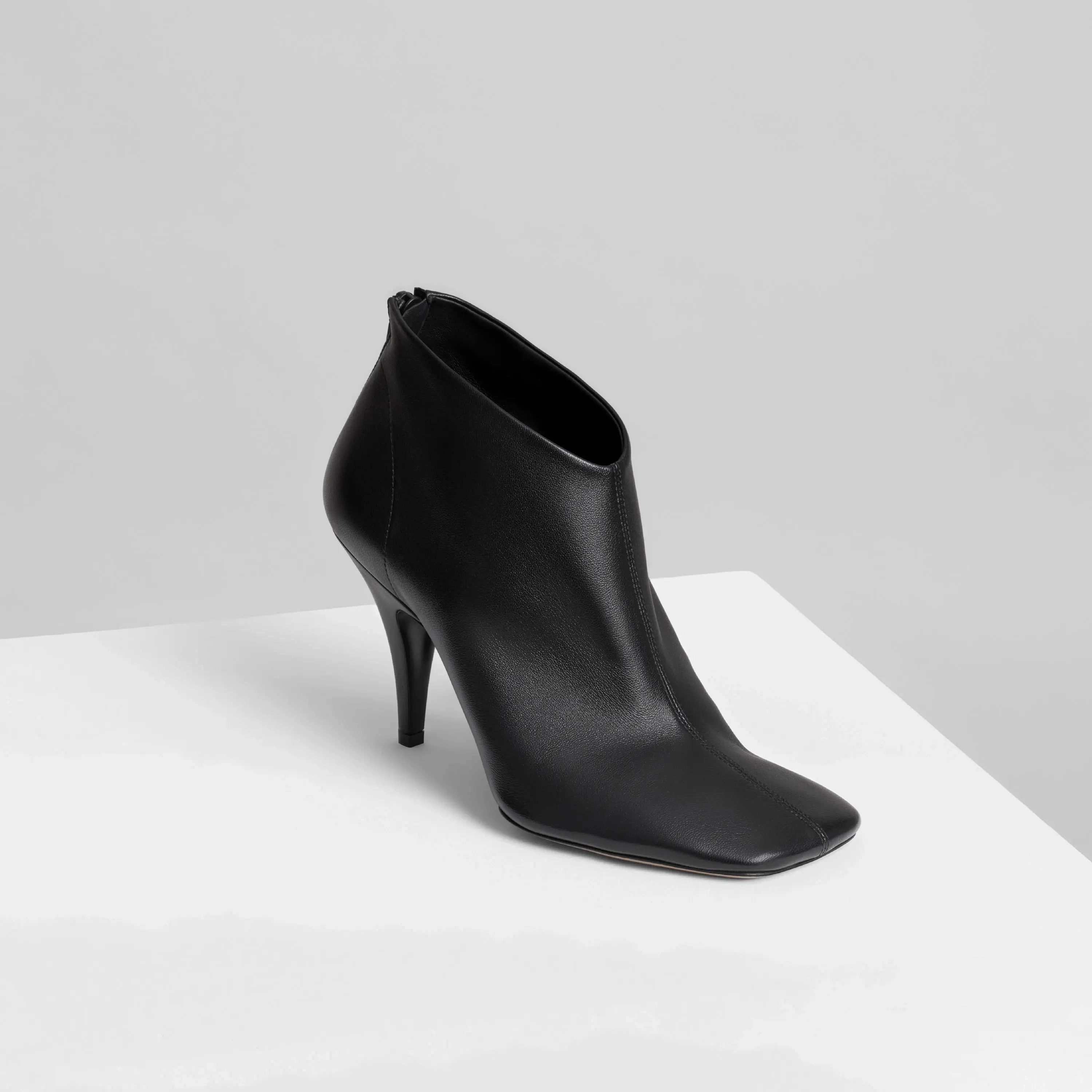 SOFT ANKLE BOOT 90 | black leather