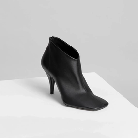 SOFT ANKLE BOOT 90 | black leather