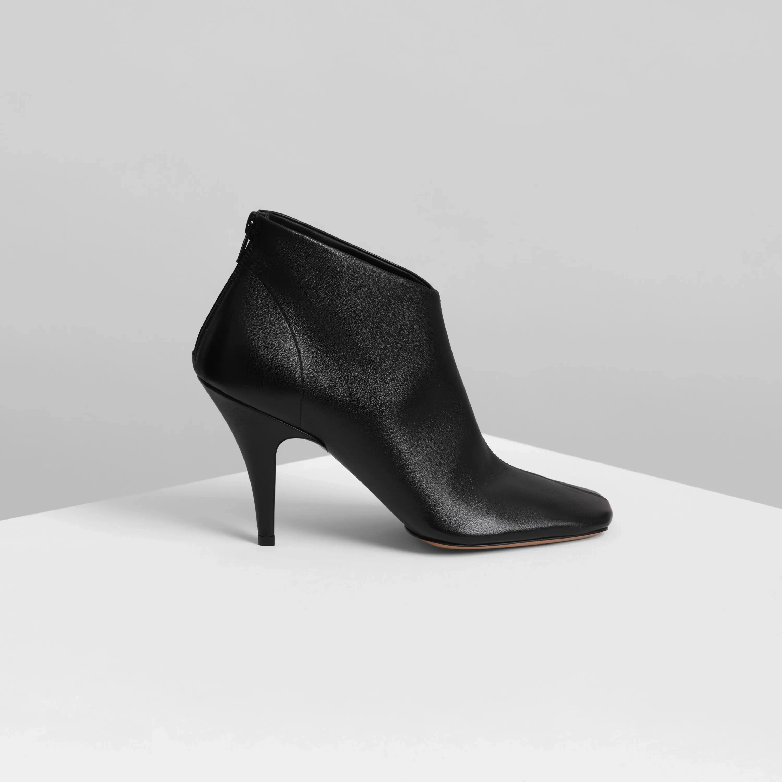 SOFT ANKLE BOOT 90 | black leather