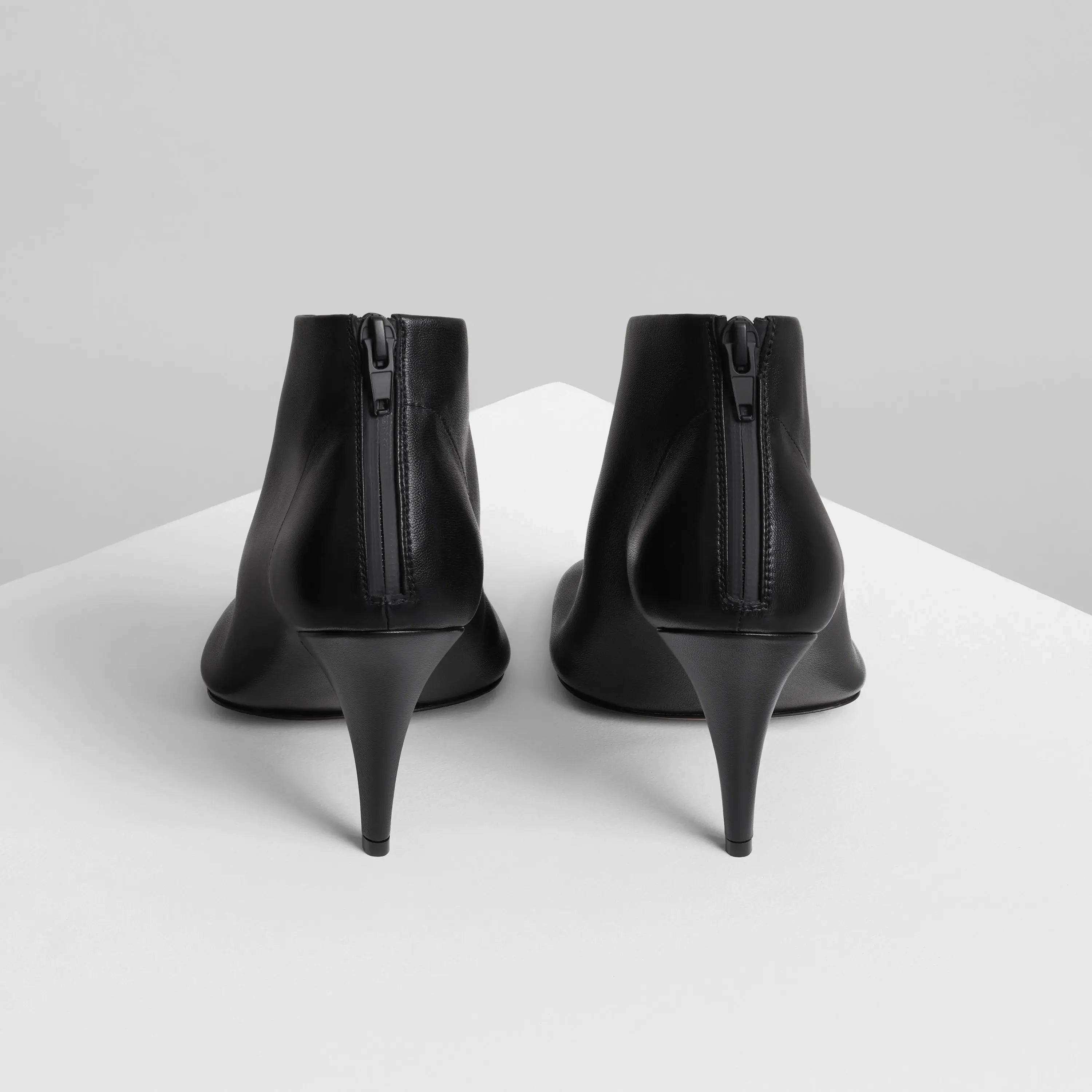 SOFT ANKLE BOOT 90 | black leather