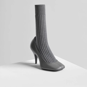SOFT SOCK PUMP | cement suede
