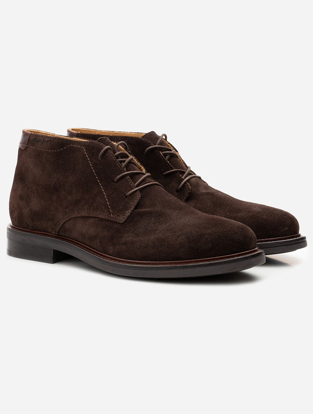 St Fairkon Suede Mid Boot Espresso Brown