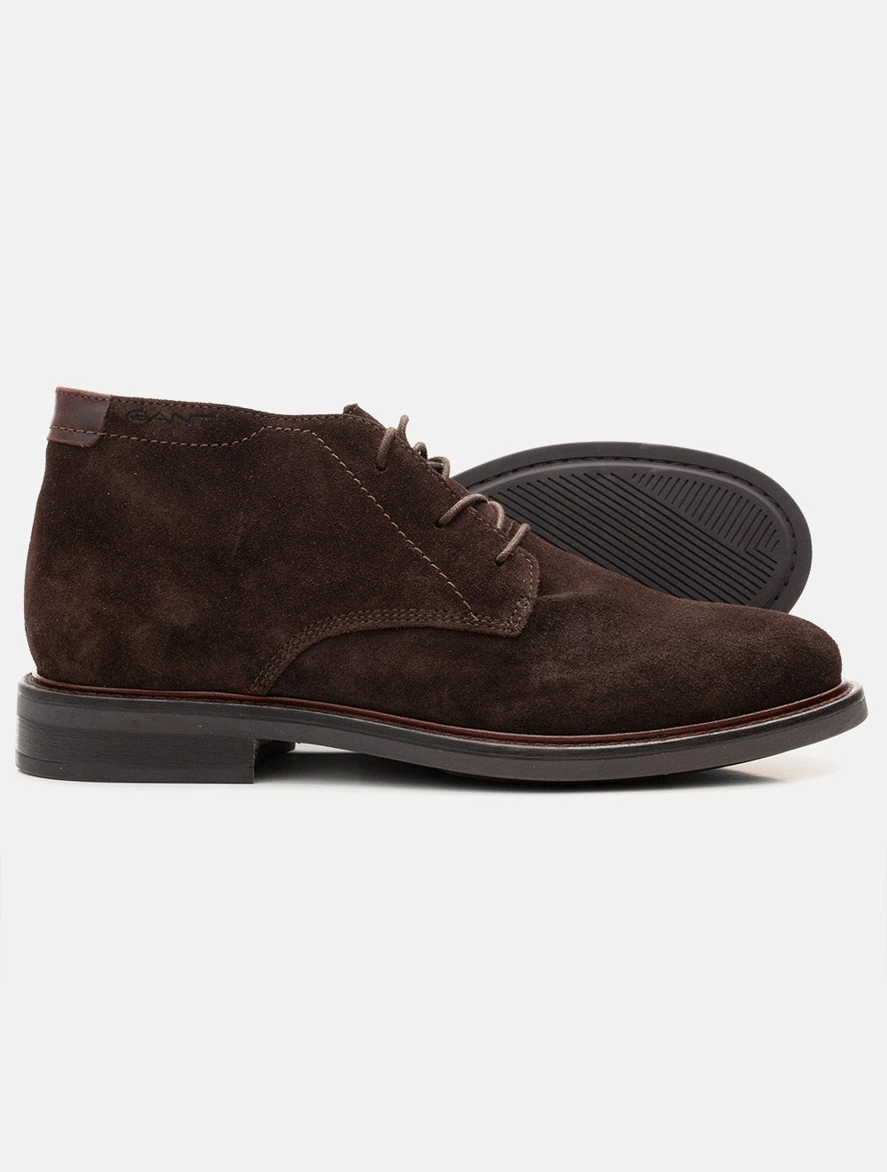 St Fairkon Suede Mid Boot Espresso Brown