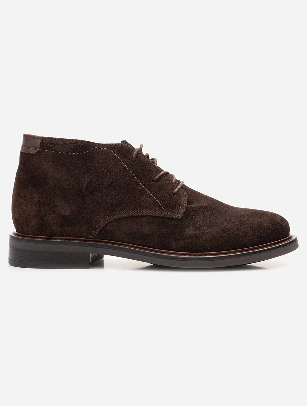 St Fairkon Suede Mid Boot Espresso Brown