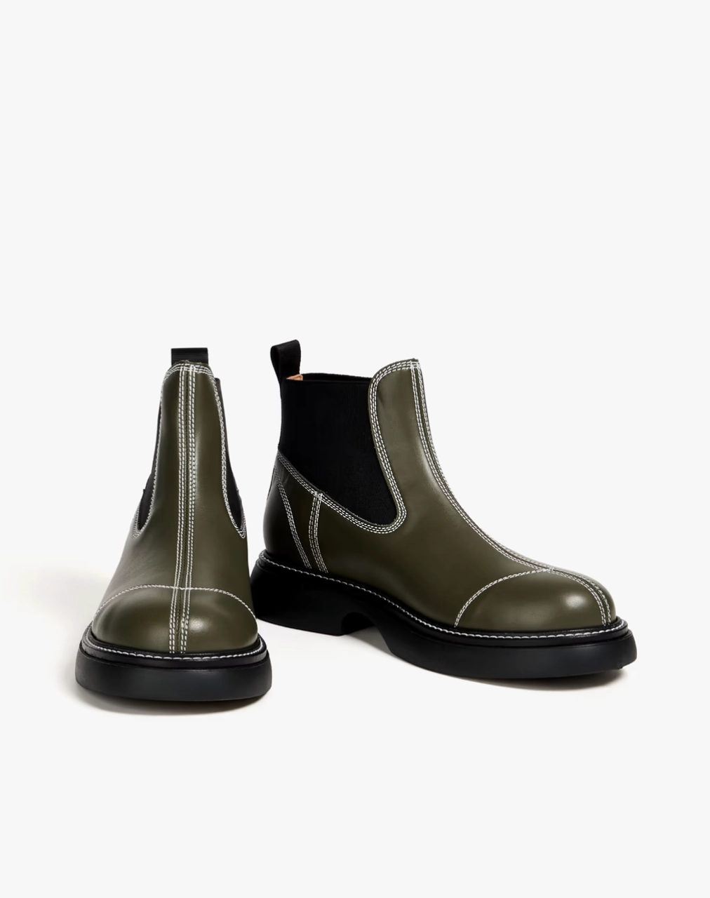 Stitch Low Chelsea Boot - Kalamata