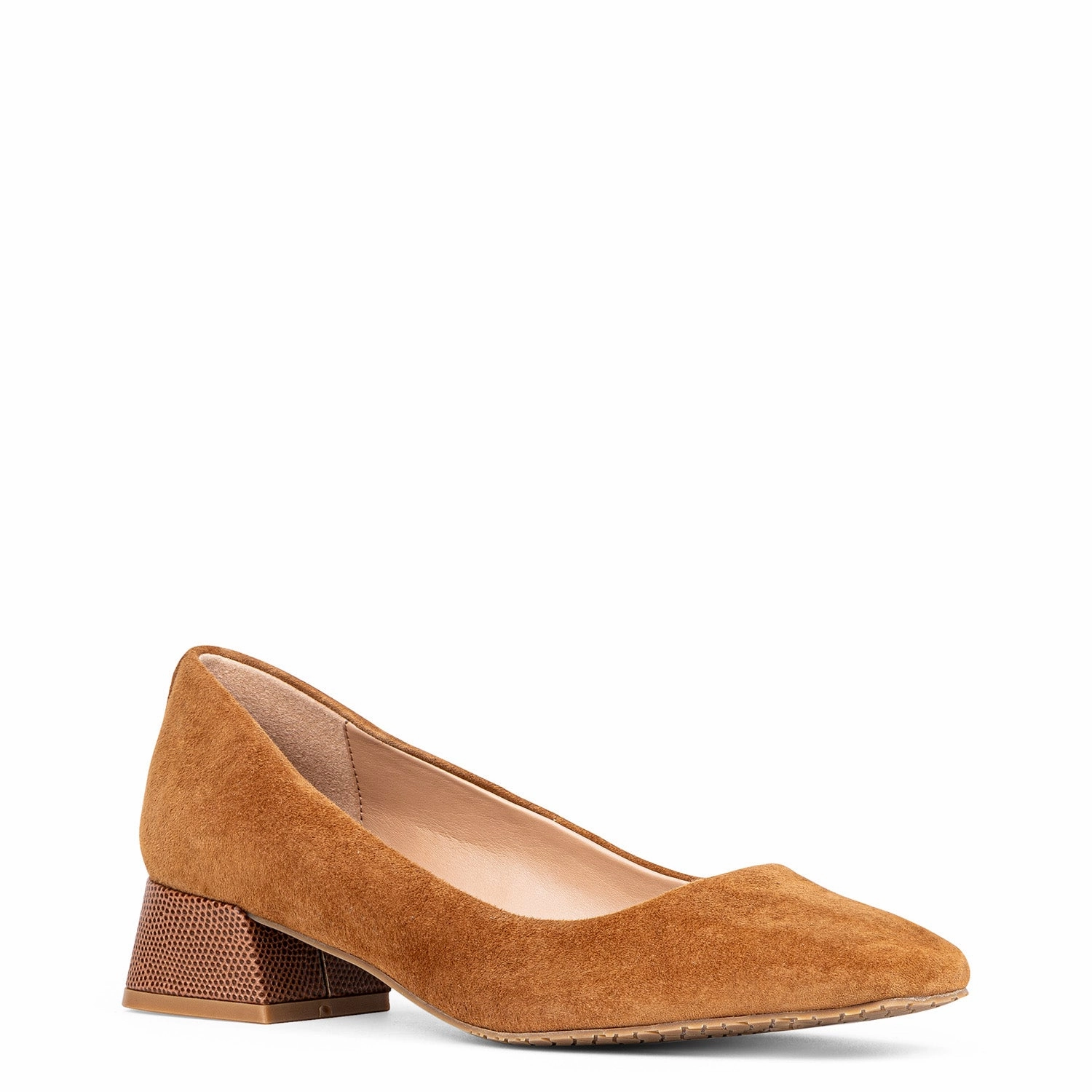 Teddie Pumps - Cognac