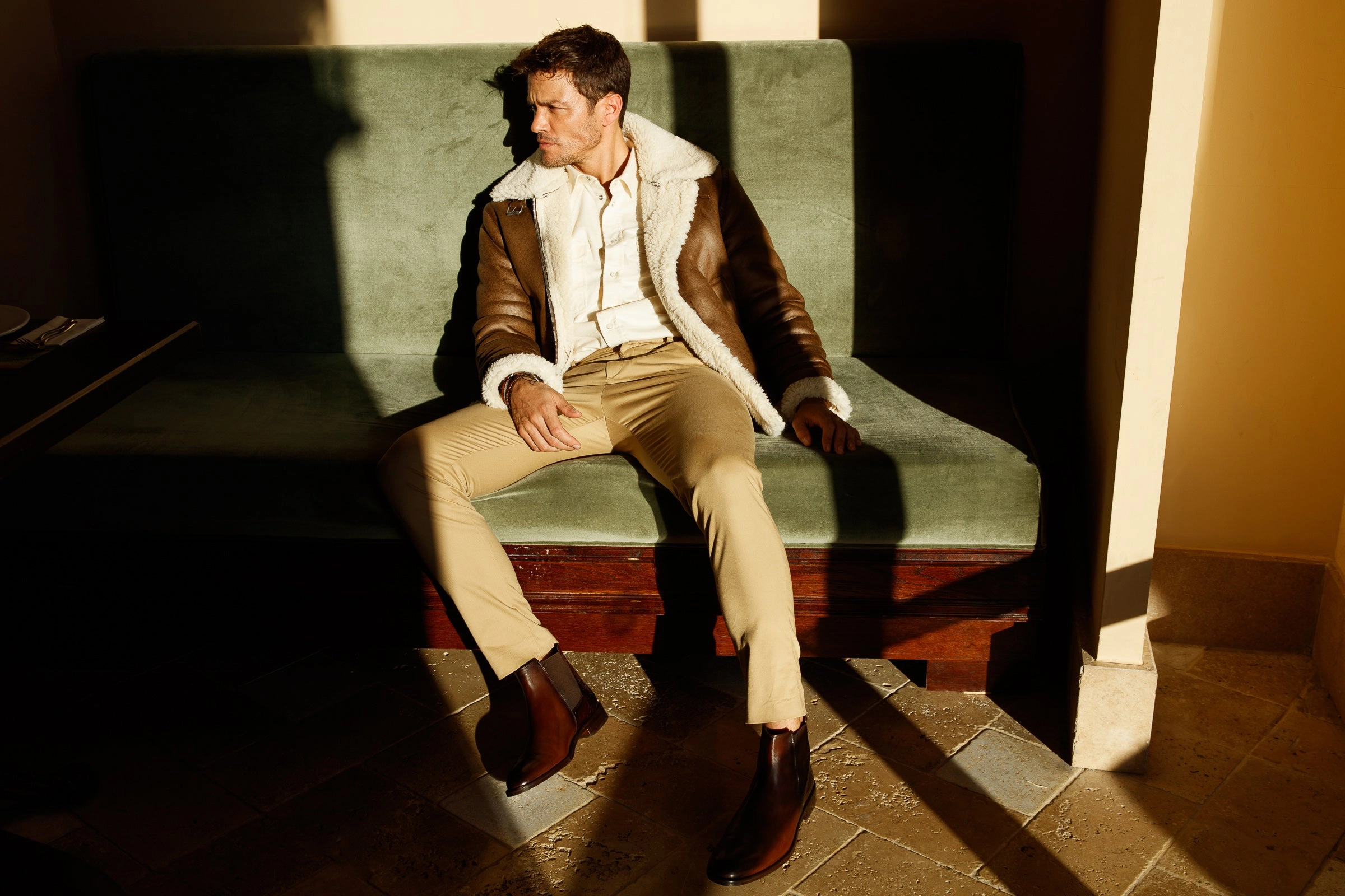 The Manby Brown Leather Chelsea Men Boot Final Sale!