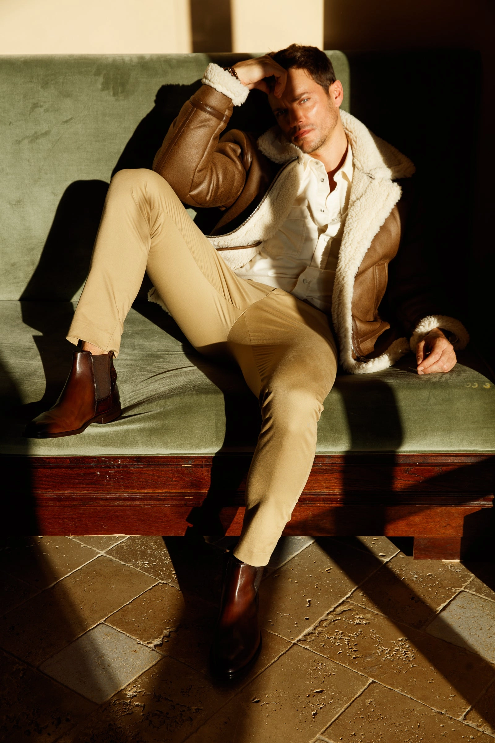 The Manby Brown Leather Chelsea Men Boot Final Sale!