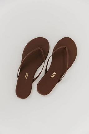 TKEES Foundations Matte Flip Flop Sandal in Cappuccino